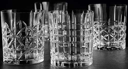 Nachtmann 95906 Highland Whisky Tumbler (Set of 4), Clear