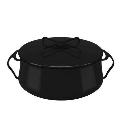 Dansk 846273 Kobenstyle Casserole, 6-Quart, Black