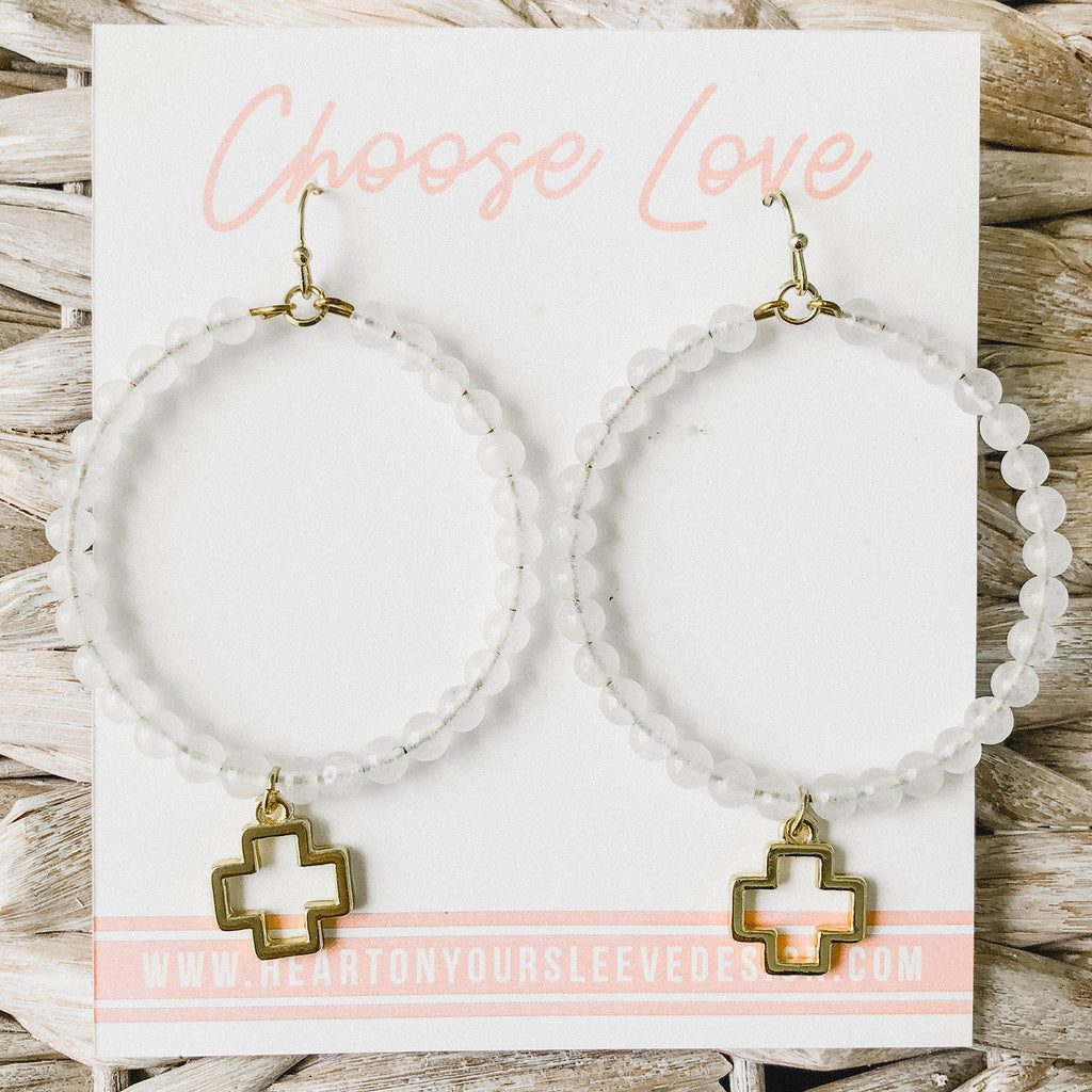 Brûlée Hoop Earrings