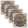Firefighter Bugle Ranking 1 Coaster-Military Republic