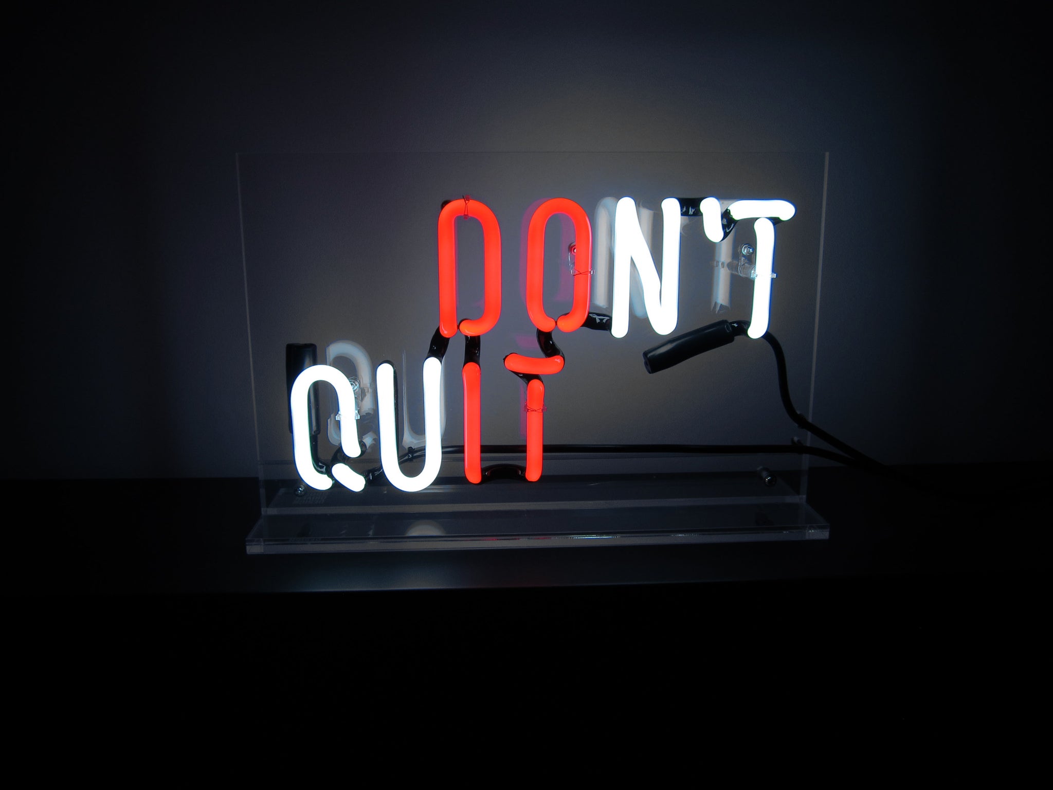 Don't Quit (Display Set) Neon - Design Driven Goods