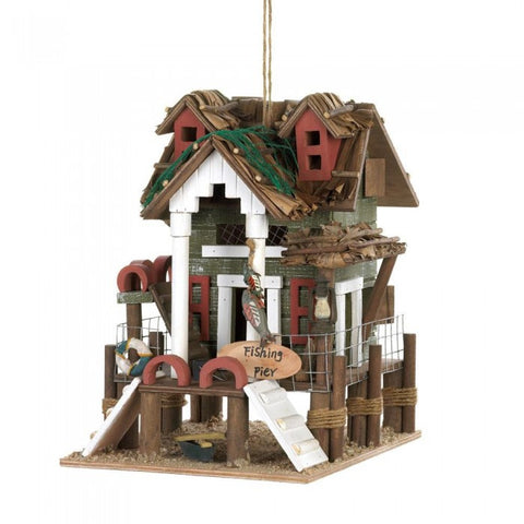 Songbird Valley Fishing Pier Birdhouse