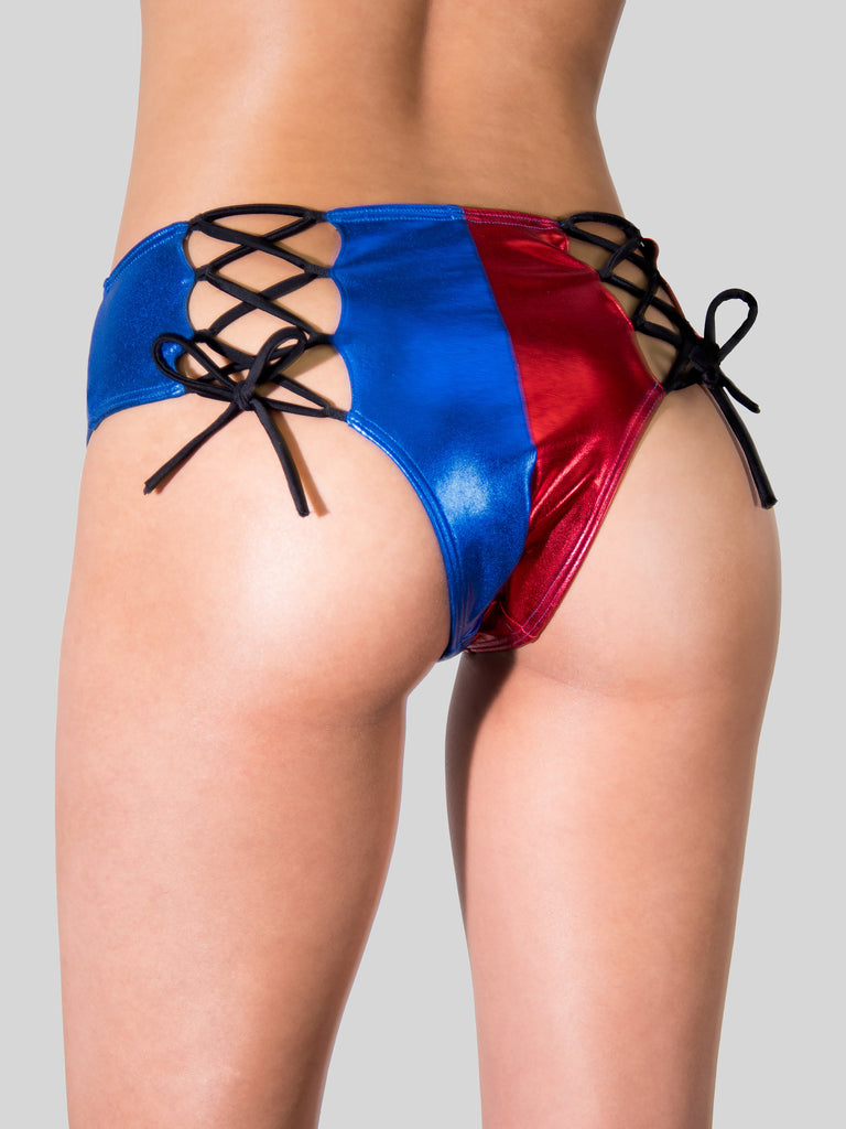 Lace Up Cheeky Shorts Special
