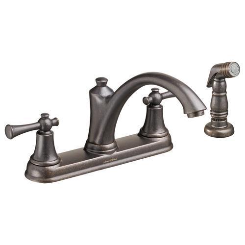 American Standard kitchen faucet Oil Rubbed Bronze American Standard "Portsmouth" Two Handle Kitchen Faucet