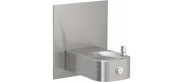 Elkay Coolers and Fountains Stainless Elkay Soft Sides Heavy Duty Single Fountain Non-Filtered, Non-Refrigerated Freeze Resistant Stainless