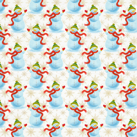 "Hello Snowman" Permanent Adhesive Vinyl and Heat Transfer Vinyl