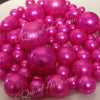 80pc Decorative Pearls Mix Size -Over 30 Colors -For Floating Pearl Centerpieces, Vase Fillers, Special Events, Weddings