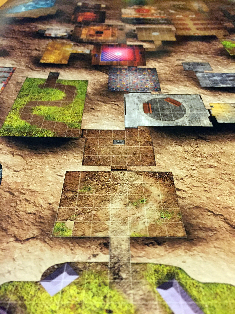 Dream of the Djinn Game Map - Angled
