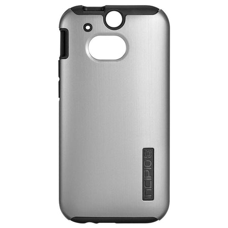 Incipio DualPro SHINE Case for HTC One (M8) (Silver/Black)