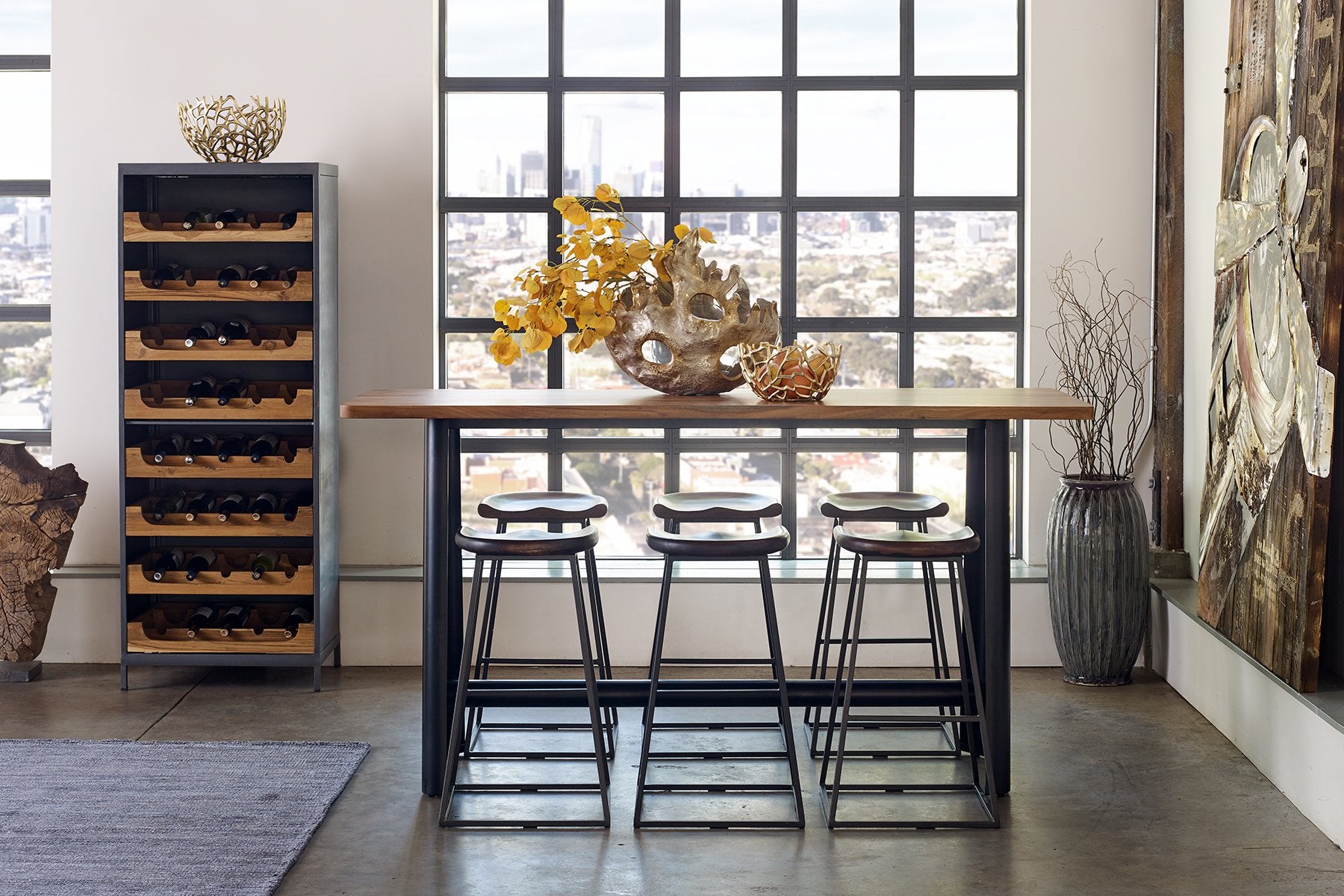 RUSTIC STOOLS BY INTRUSTIC HOME DECOR