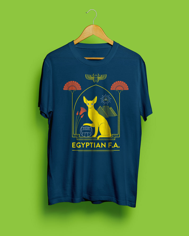 15% OFF SPRING SALE | Egypt, Mundial 2018 || Navy Blue Unisex T-Shirt