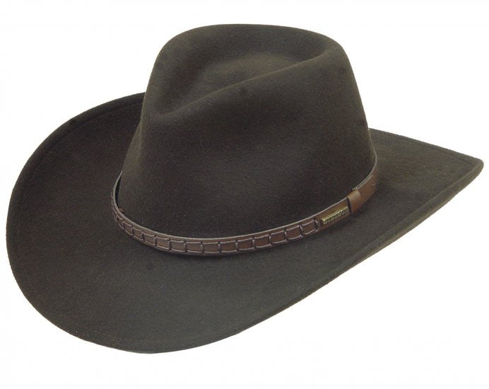 Stetson Sturgis Cordova Pinchfront Crushable Wool Felt Hat - Men's or Women's - Made in USA