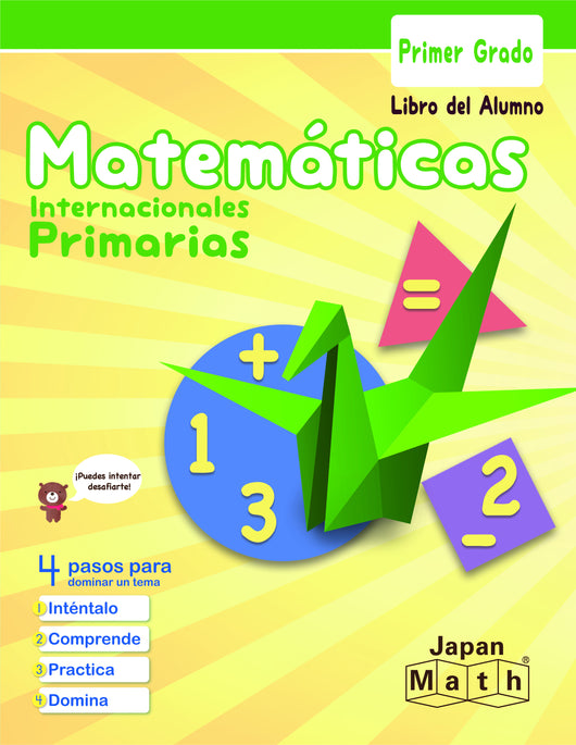 Japan Math Grade 1 Lesson Book - Spanish