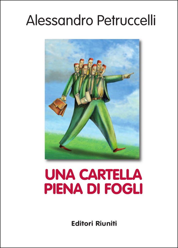 Una cartella piena di fogli