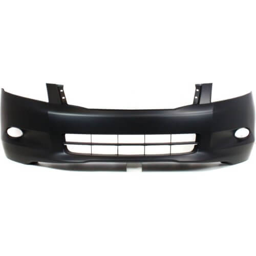 2008 Honda Accord Front Bumper Painted Alabaster Silver Metallic (Paint Code: NH700M); 04711TA0A90ZZ