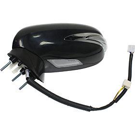 2006-2010 Lexus IS250 Mirror (Driver Side); Sedan- w/o Sport Package; w/o Luxury Package; Power; Manual Folding; Heated; w/o Memory; w/ Puddle Light; w/o Auto Dimming; LX1320109; 8794053241
