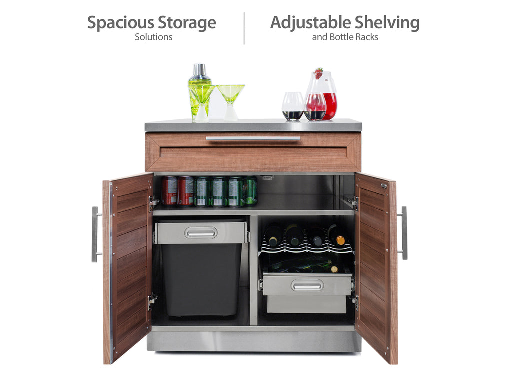 Grove / Include Countertops / 33" Grill Cabinet