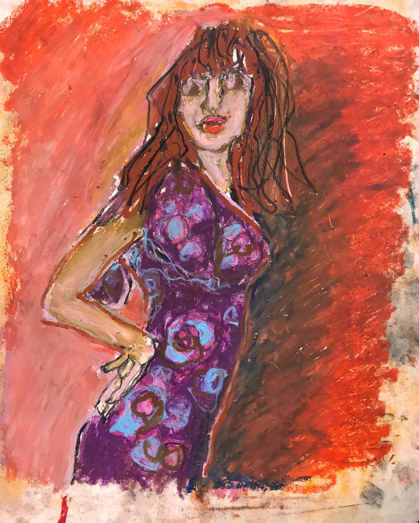 Untitled (woman arms behind her back)