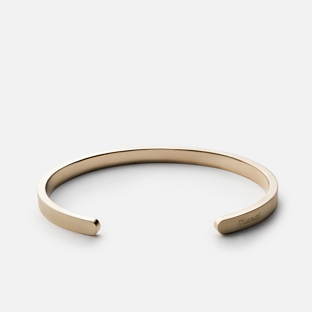 Miansai-Singular Cuff Matte Brass-Jewellery-102-0230-THE UNIT STORE