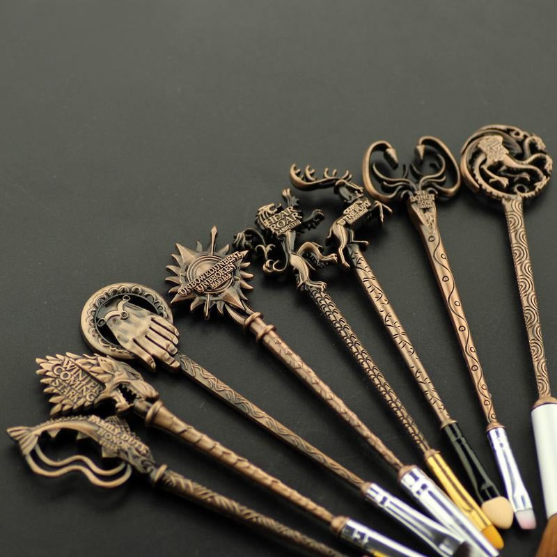 Game of Thrones Brush Set ❀ Red Copper, Makeup Tools - Bijou Blossoms