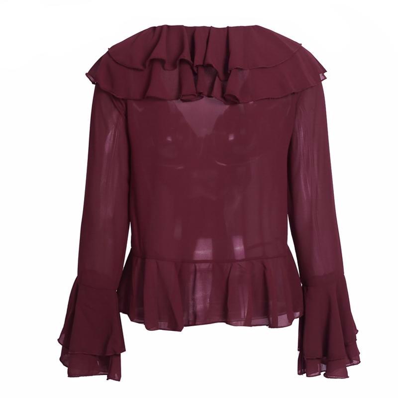 Rory Ruffled Blouse, Blouse - Bijou Blossoms