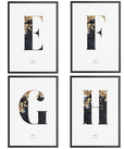 Les Lettres - THE PRINTABLE CONCEPT - Printable art posterDigital Download -