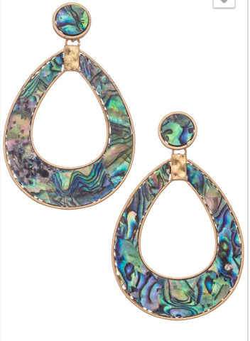 Flower Drop Earrings