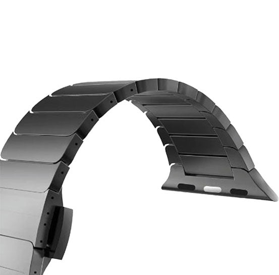 Steel Link Band for Apple Watch, Stainless Steel Bracelet Replacement Strap