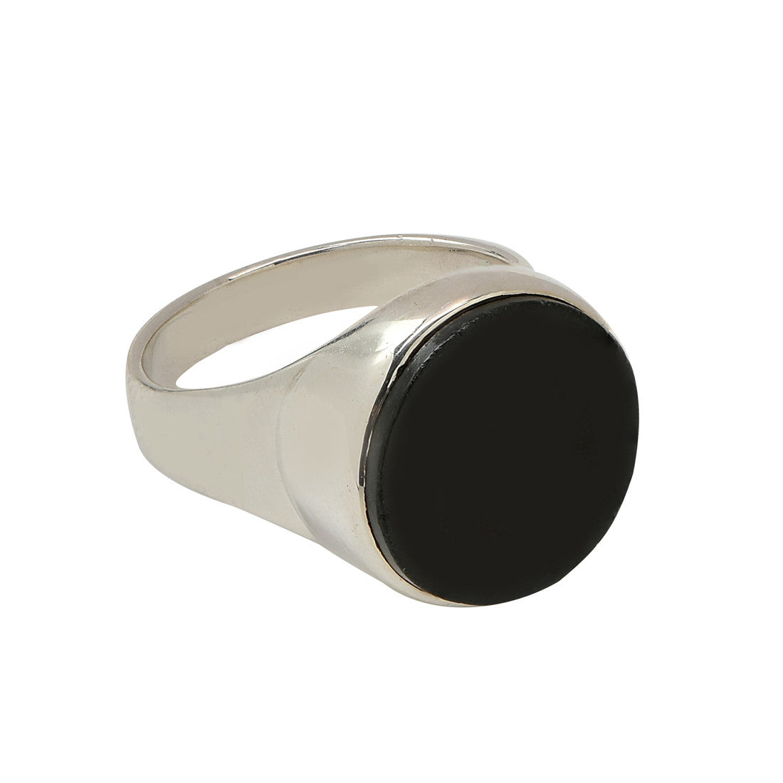 Silver new moon ring - René Habie