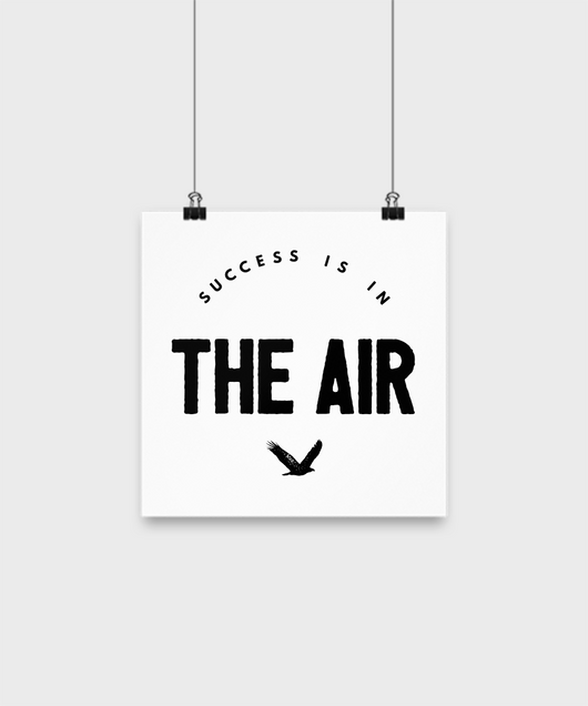 Success is in the air Poster - Uncle Seal