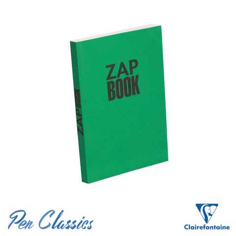 Clairefontaine Zap Recycled A5 Sketch Book – Green