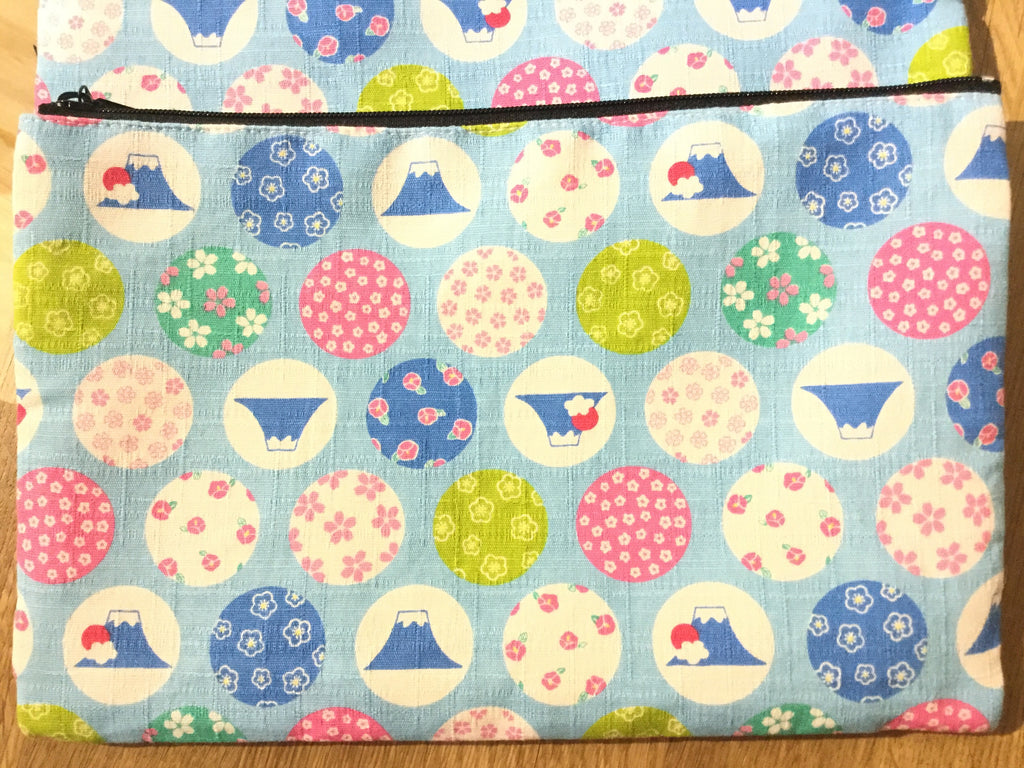 True Nature - Upcycle Japanese Dress Cut Pouch
