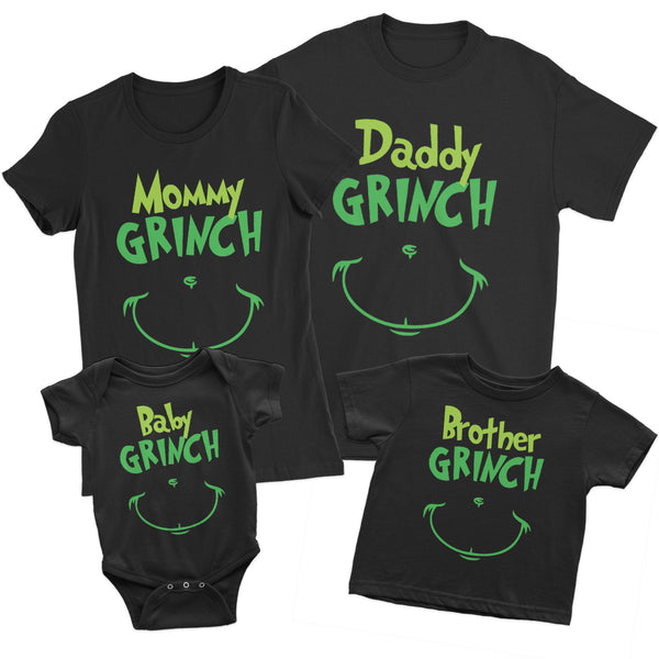 Grinch Family Matching Shirts | Bamugi