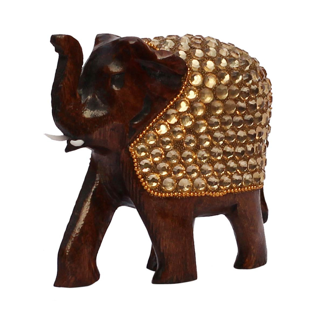 Elephant with Gold Details