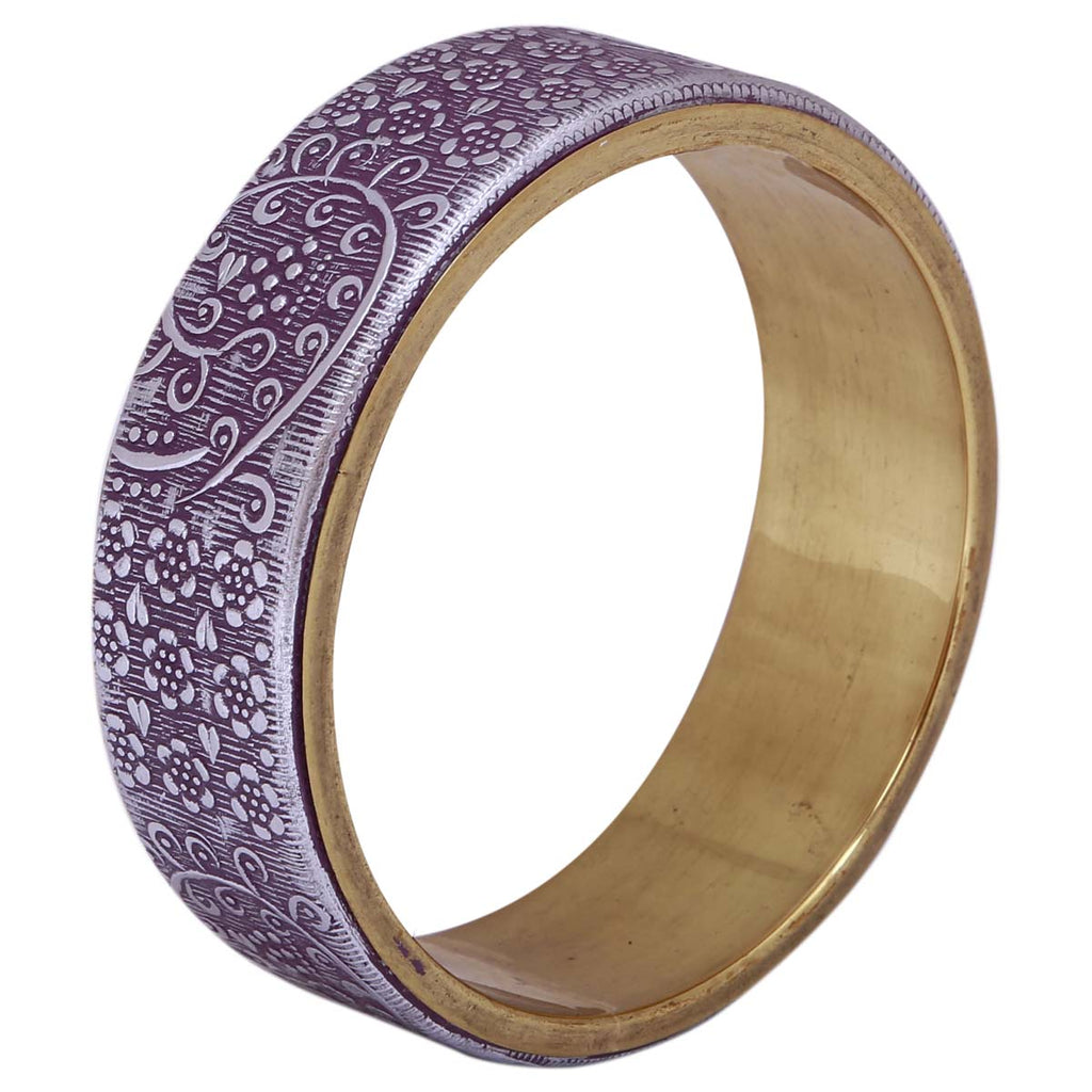 Purple Bangle Bracelet