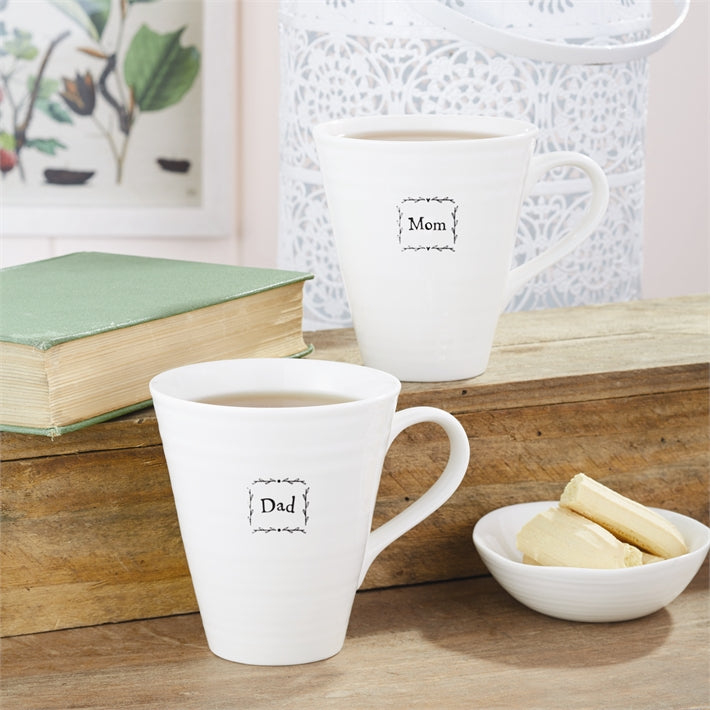 "Mom" Porcelain Mug