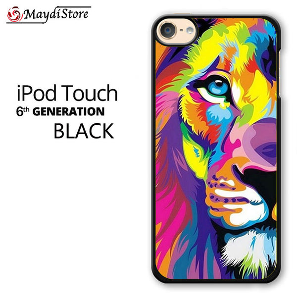 Rainbow Lion Art For Ipod Touch 6 Case