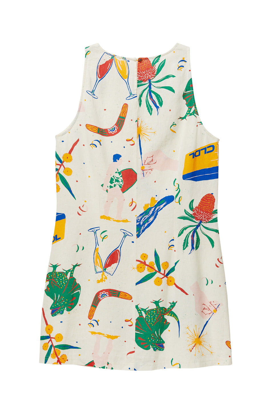 Long Lunch Shift Dress (CLDL-085)
