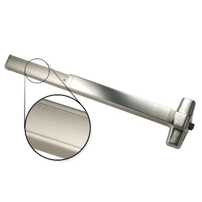 Von Duprin 98EO 4 US32D Stainless Steel Finish Four Foot Panic Bar Exit Only