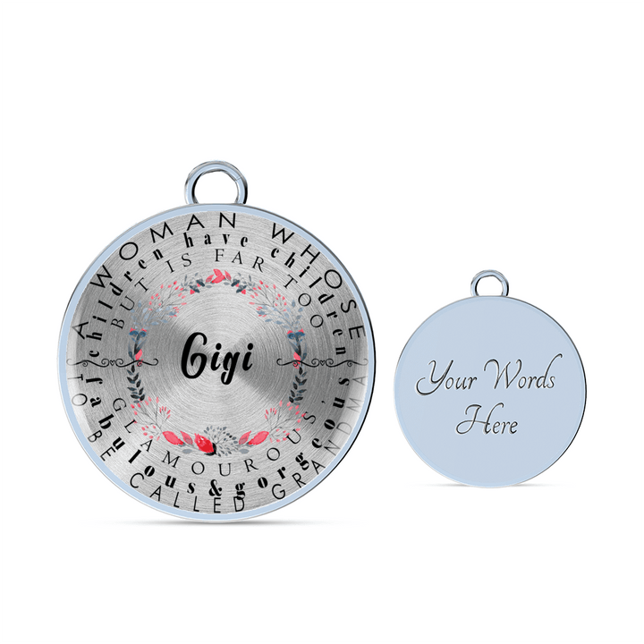 Gigi Definition Circle Necklace and Bracelet