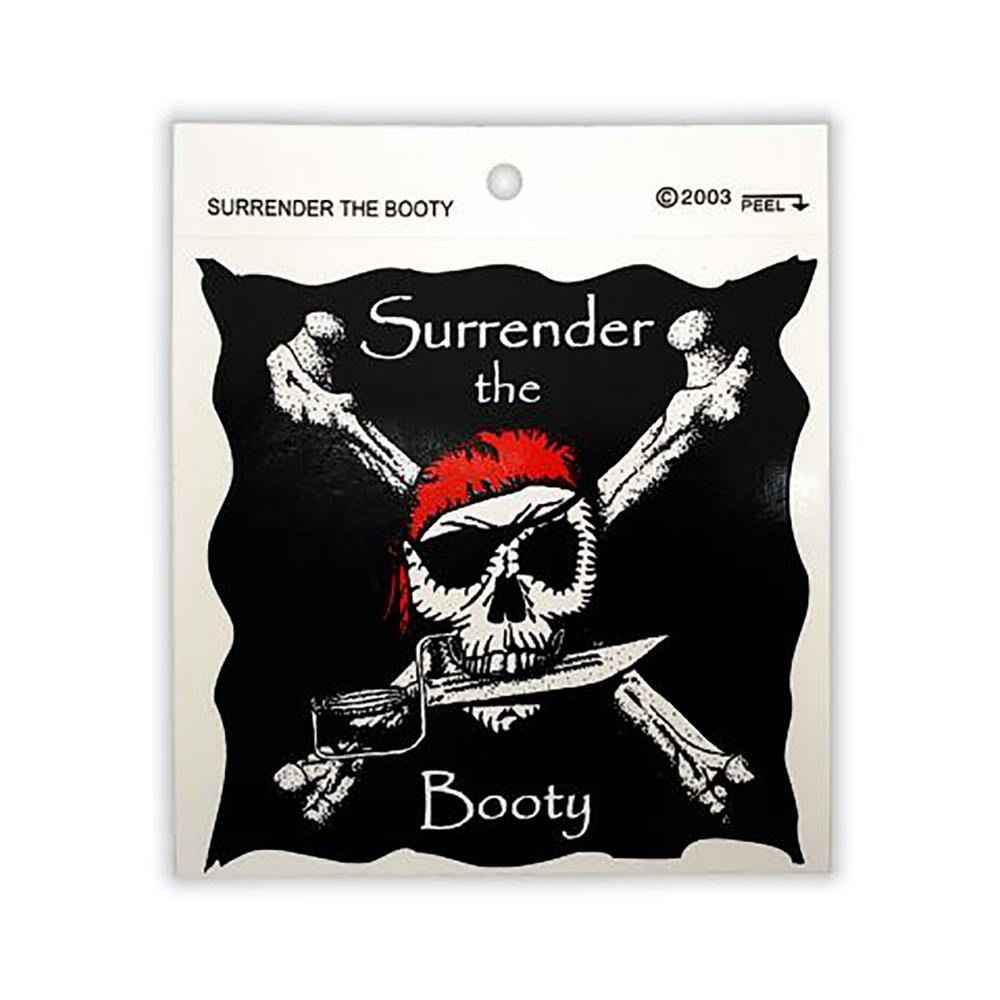 Surrender The Booty Sticker