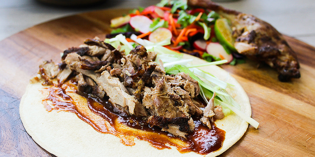 Low Calorie Hoisin Duck Wrap