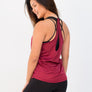 Versa Tank-Top Maroon - Modern Vision