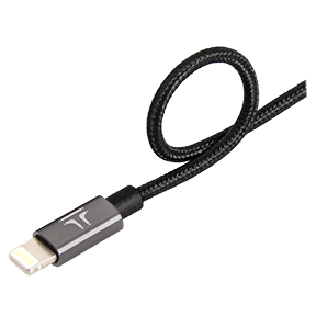 Lightning Cables - Black Chrome