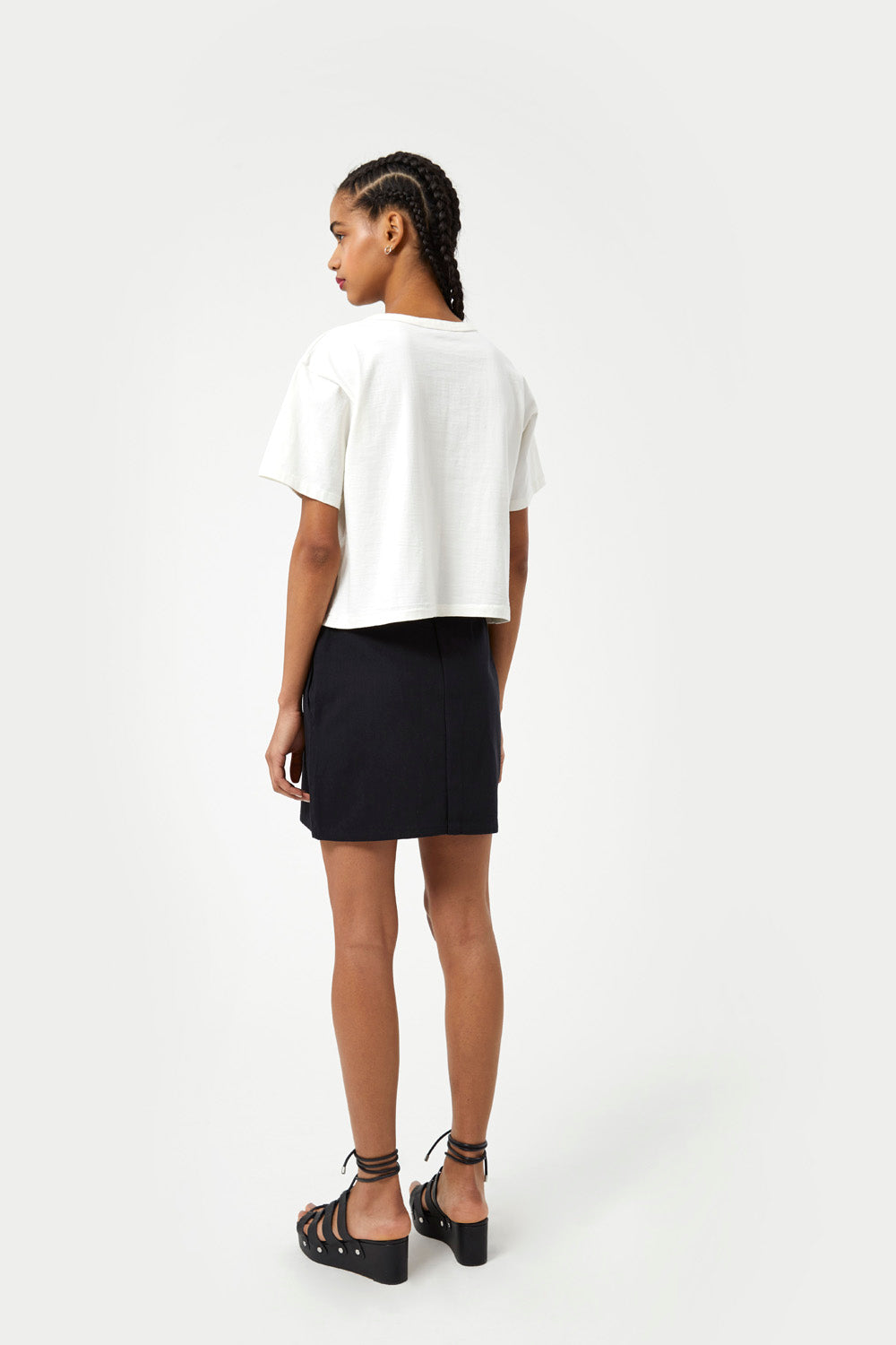 Love Floral Wesley Cropped Tee