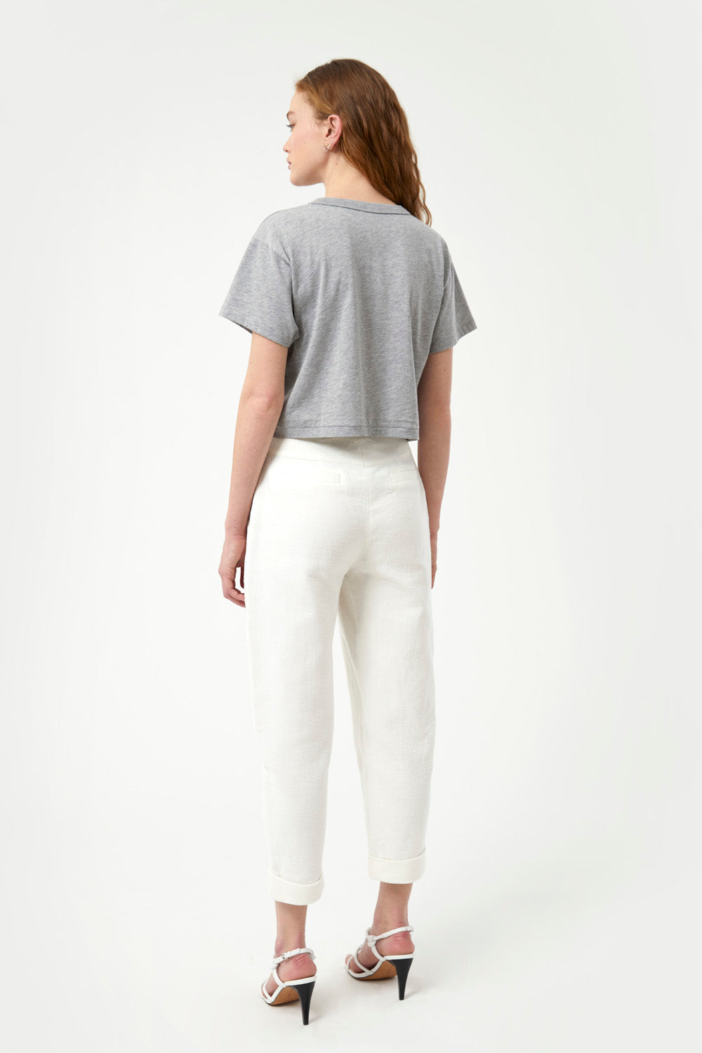 Reflective Love Wesley Crop Tee