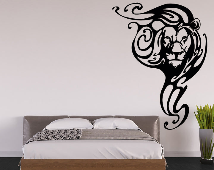 Lion Decal Vinyl Wall Sticker