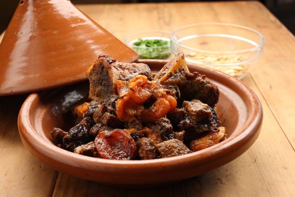 Beef Tagine with Spiced Pear Paste