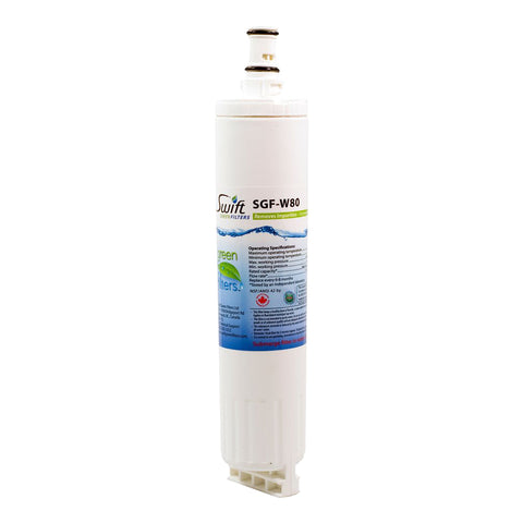 SGF W80 Replacement For Whirlpool 4396508 4396510 W10186668 Refrigerator Water Filter