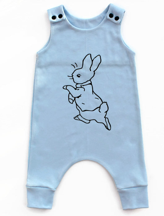 Baby Blue Peter Rabbit Long legged romper